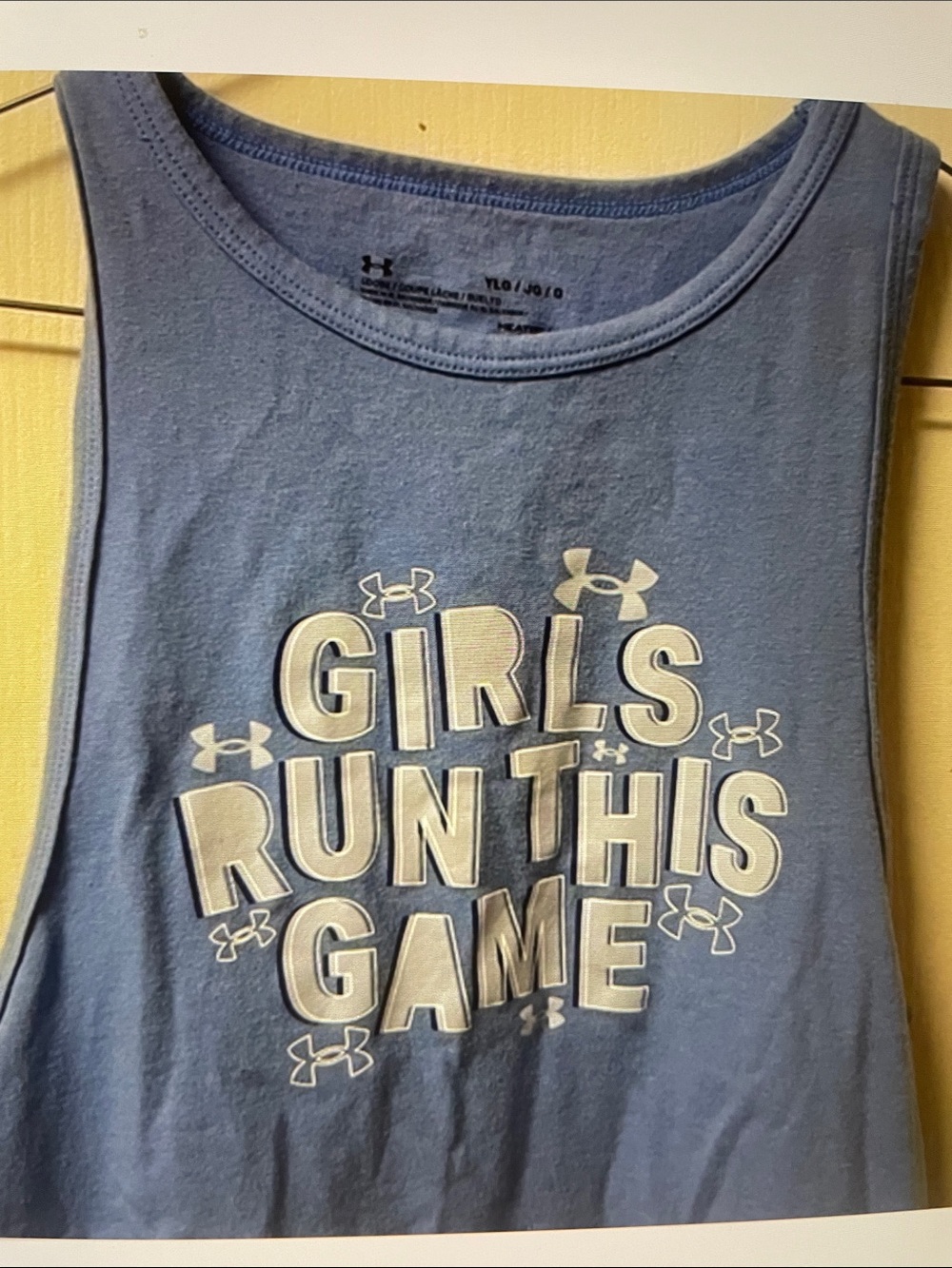 Womens Under Armour Sleeveless T Shirt